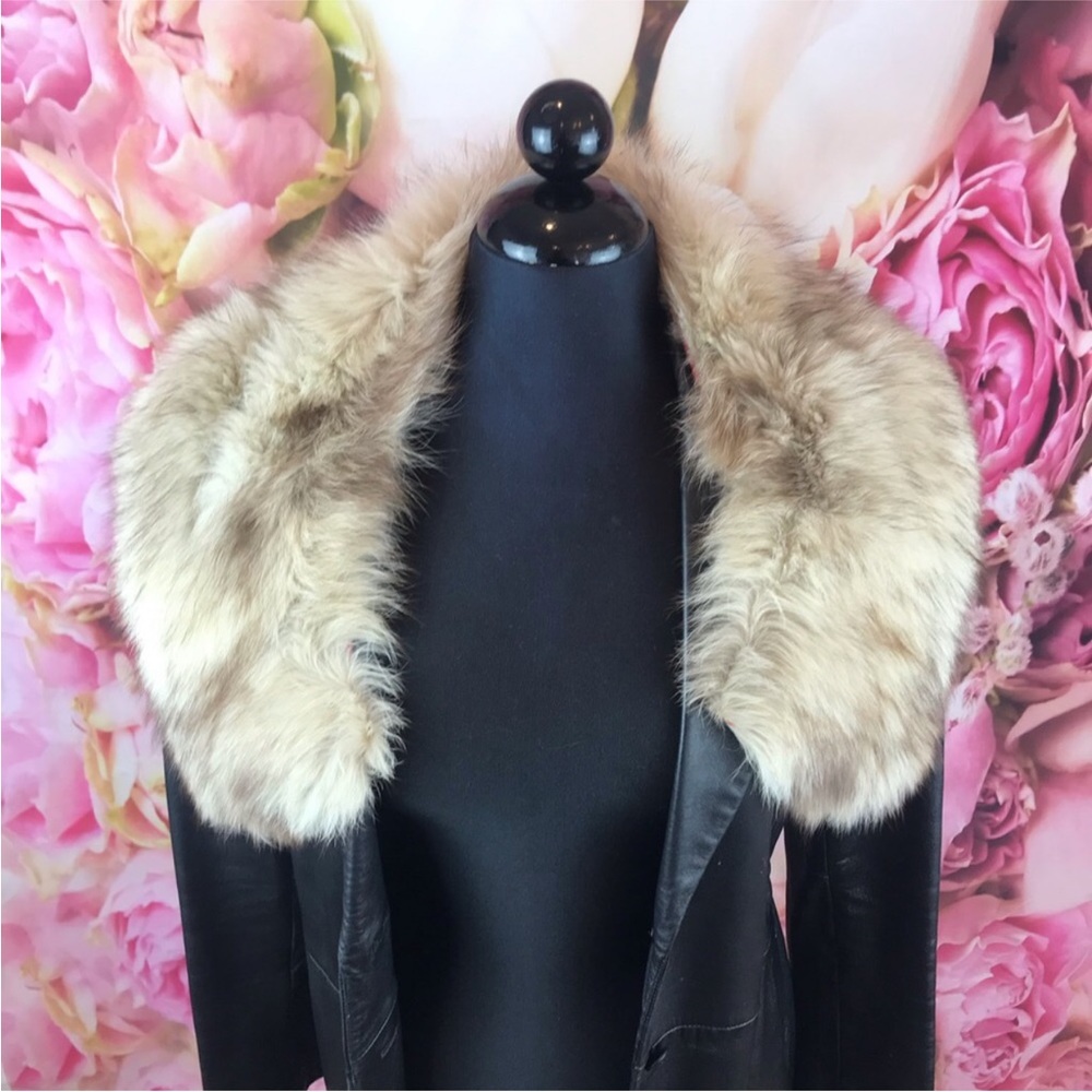 •Express•Leather Jacket - Picture 5 of 7